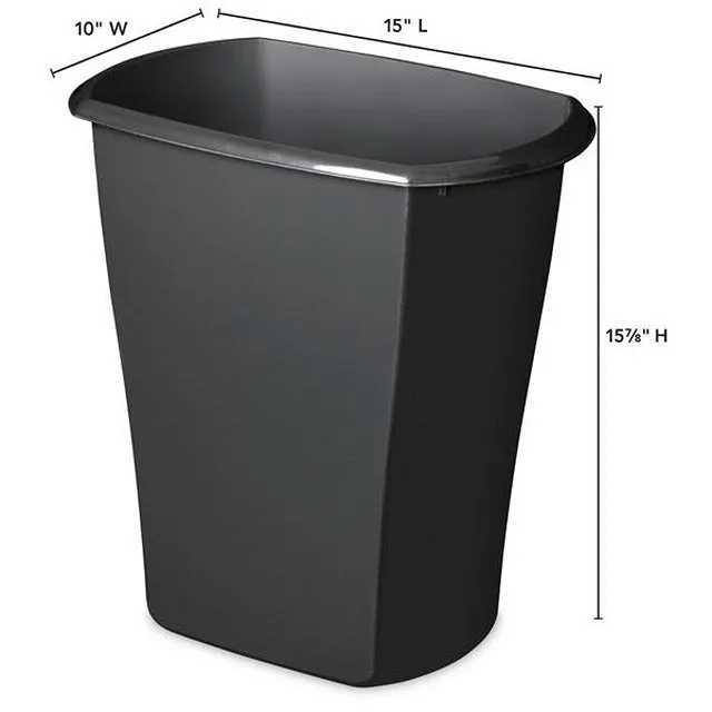 Sterilite  5.5 Gallon Open Wastebasket