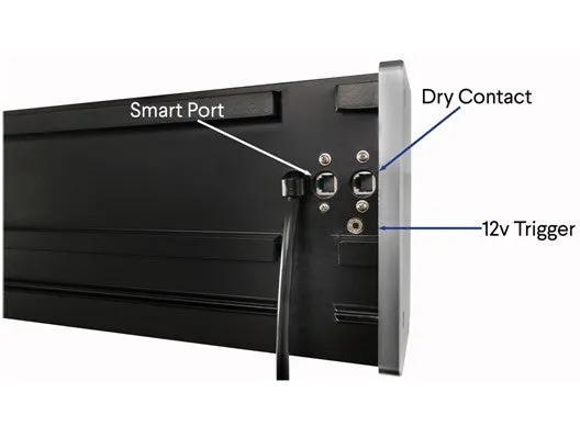 Stewart Filmscreen Luxus BC 94" (50"x 80") WideScreen [16:10] LUXG2094DFHG5SBB