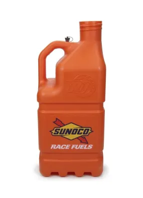 Sunoco Race Jugs Gen 3 Utility Jug - 5 gal - 9 x 9 x 23" Tall - No Cap - Square - Plastic - Orange