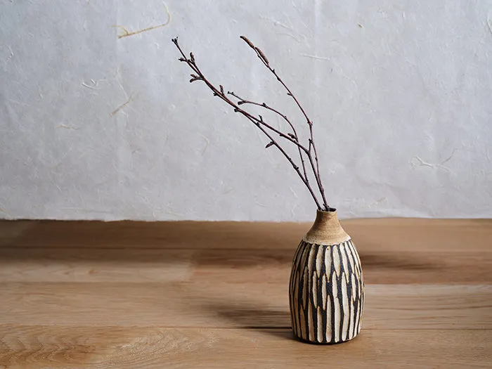 Tall Bud Vase by Hiroshi Kikuchi