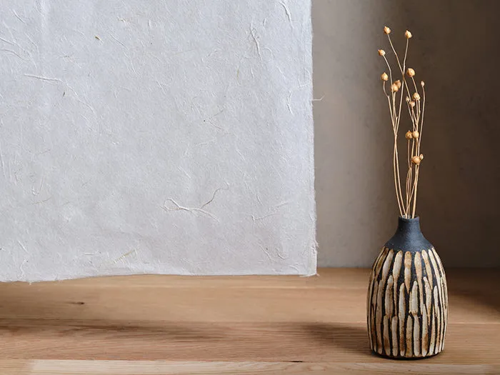 Tall Bud Vase by Hiroshi Kikuchi