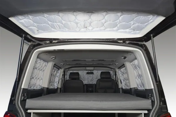 ThermoMats VW T5/T6 Multivan/Caravelle SWB or LWB - 9 layer Reflective - Rear Window Set (5pc)