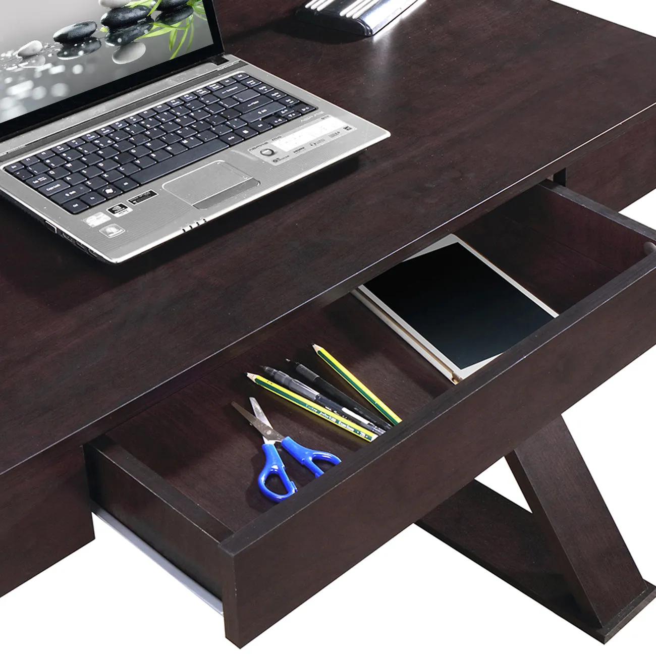 Trendy Writing Desk with Drawer