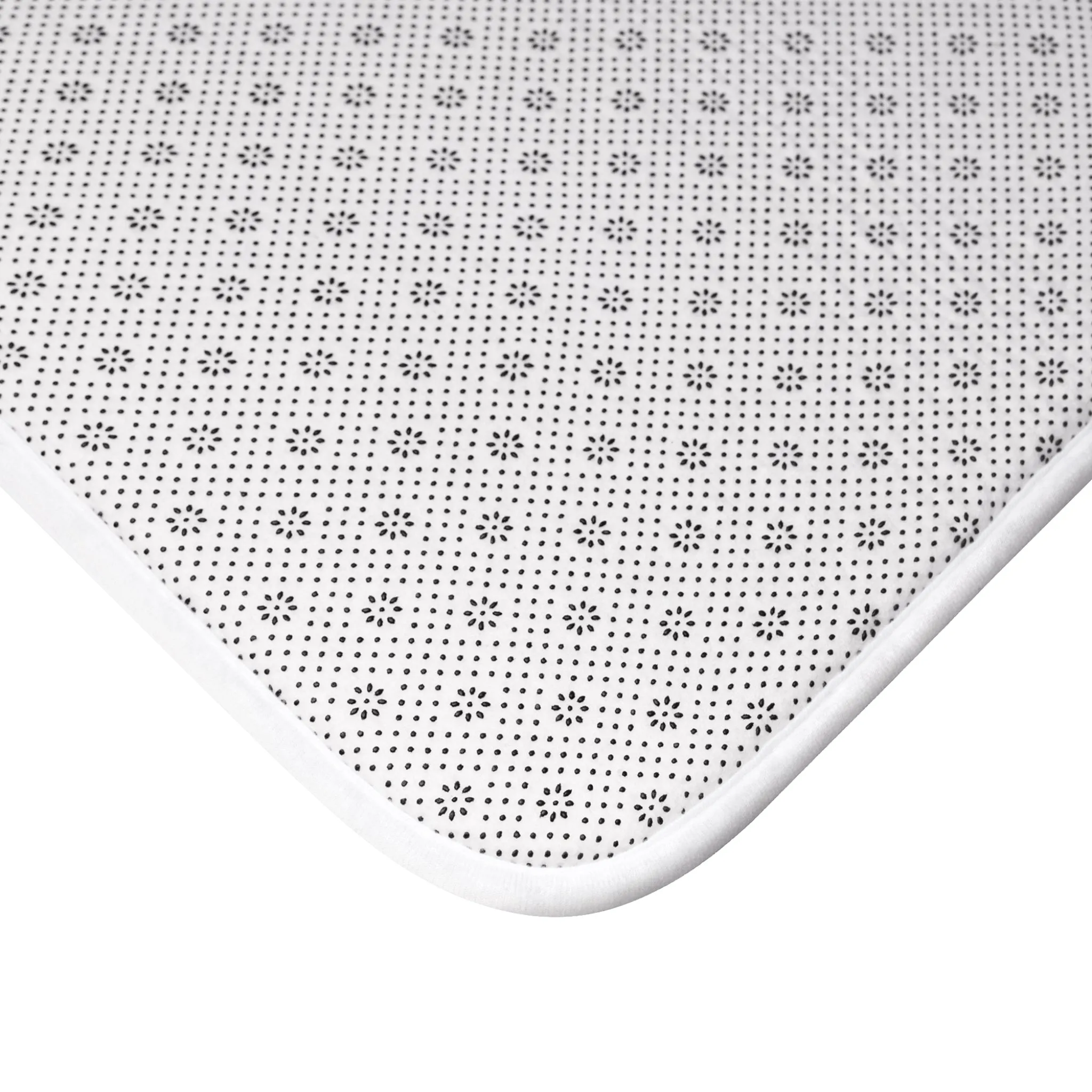 Two White Cats, Memory Foam Bath Mat - Cozy Bathroom Essential