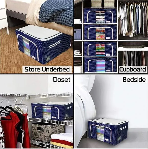 Wardrobe Organizer Storage Boxes