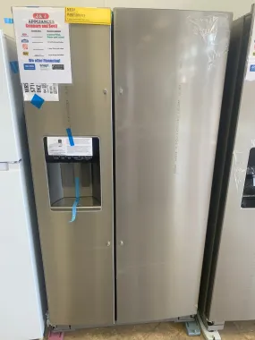 Whirlpool Side by Side Stainless Steel Refrigerator.