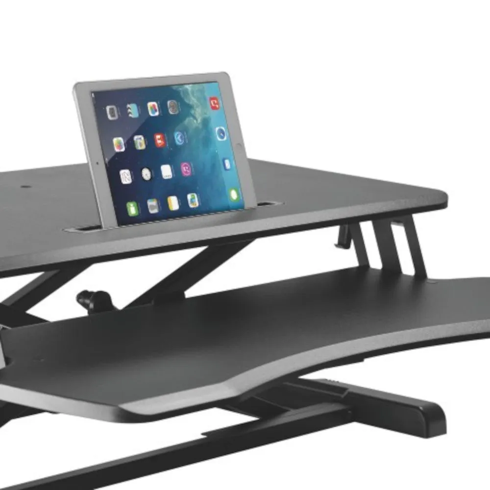 Work Proper 15: Ergonomic Sit-Stand PC Desk | Two Tier