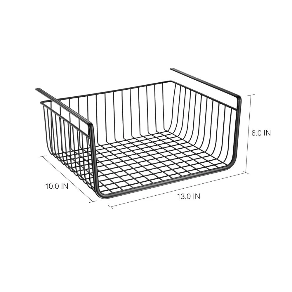 York Lyra Under Shelf Basket Bronze